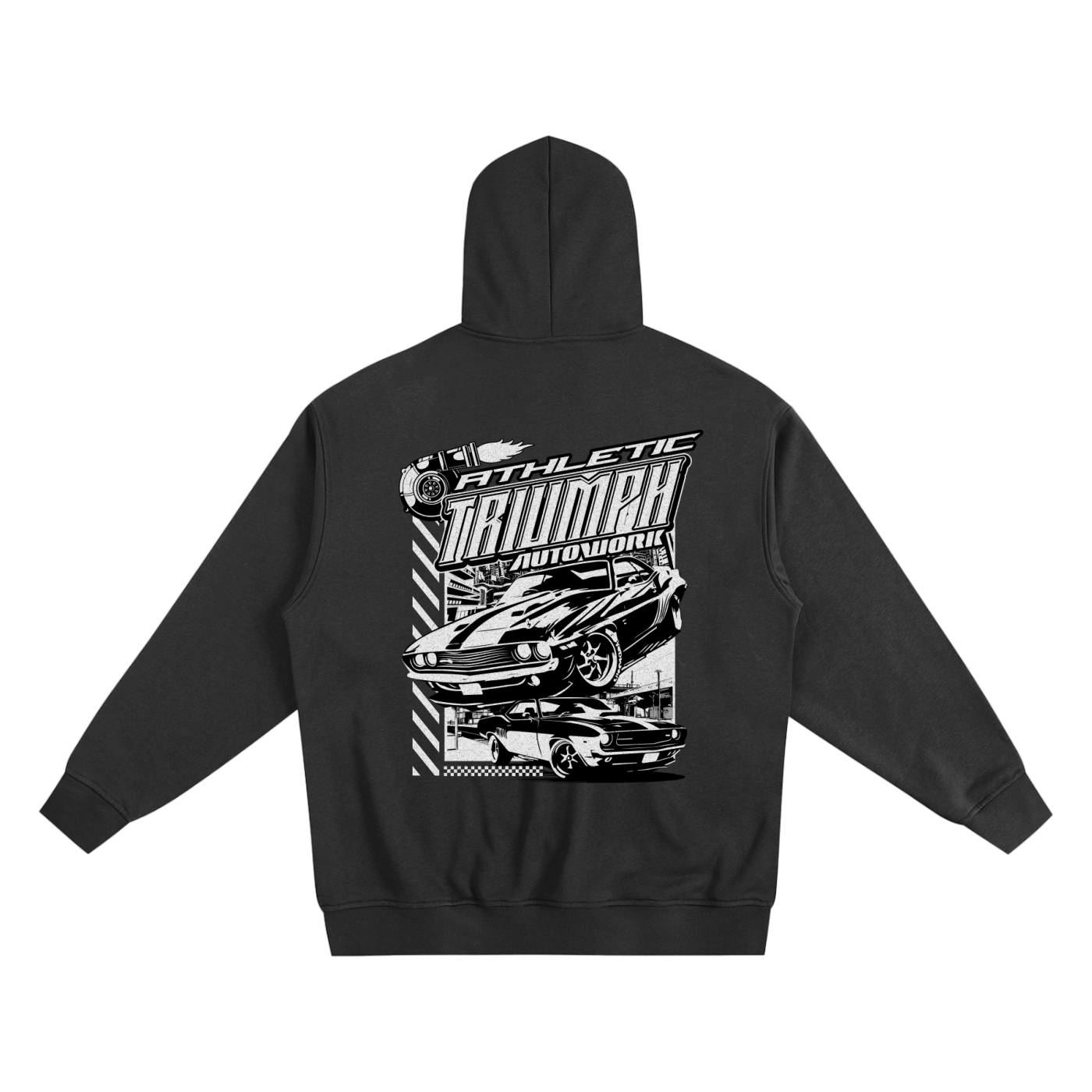 Auto Work Zip-Up Hoodie