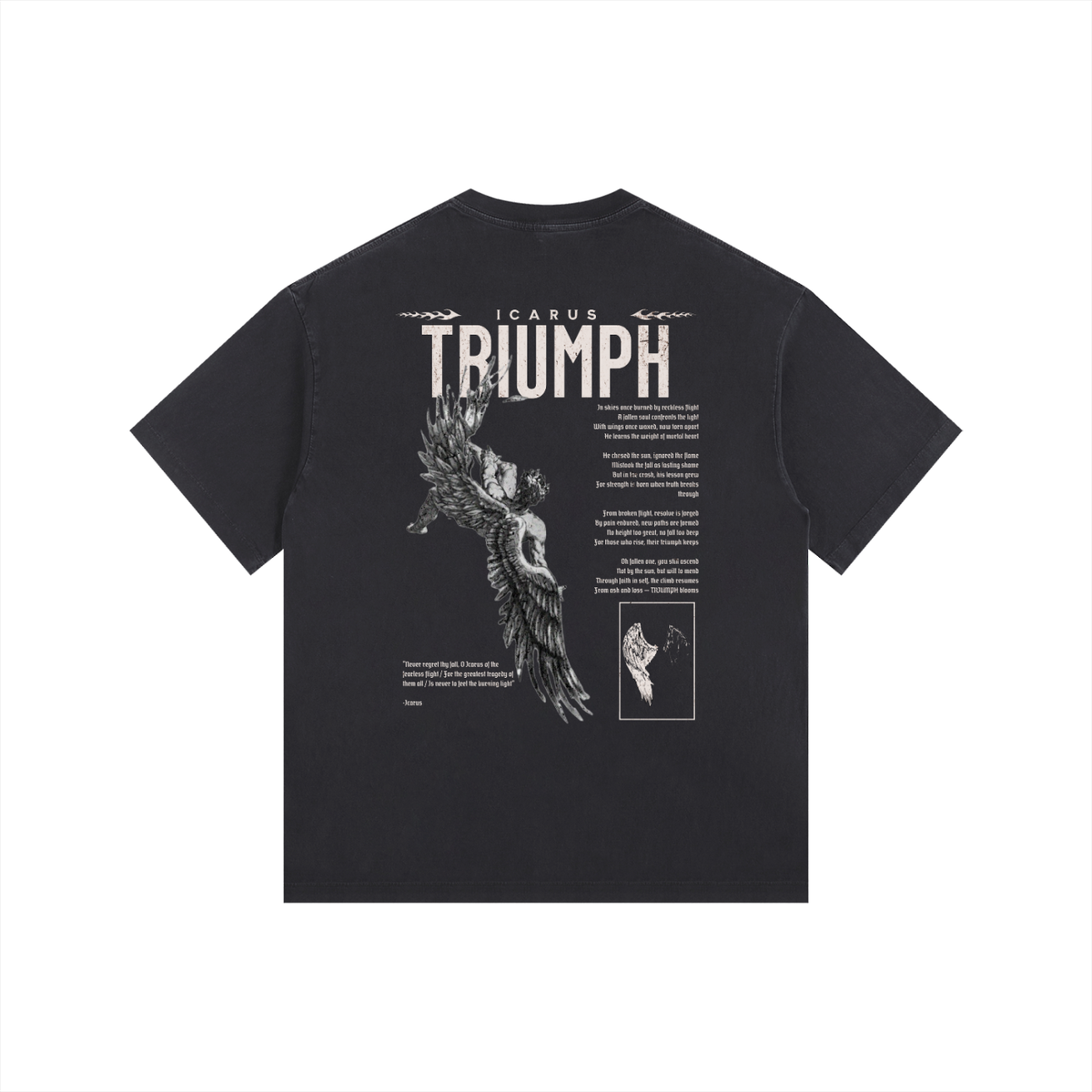 Icarus Oversized Cotton Tee