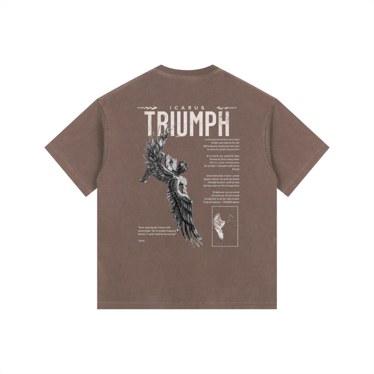 Icarus Oversized Cotton Tee