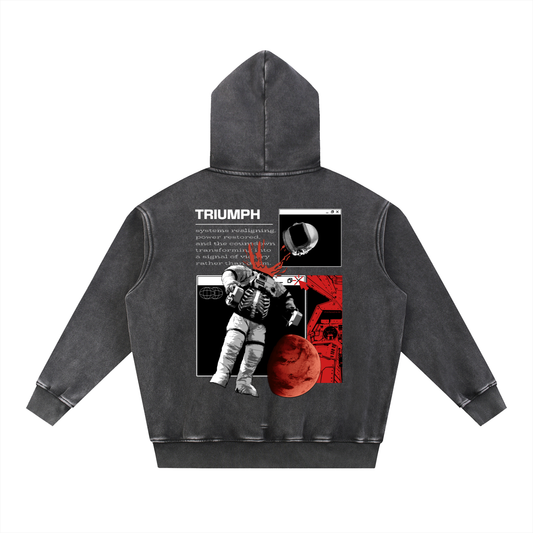 Lost Yourself Fleece Oversized Hoodie