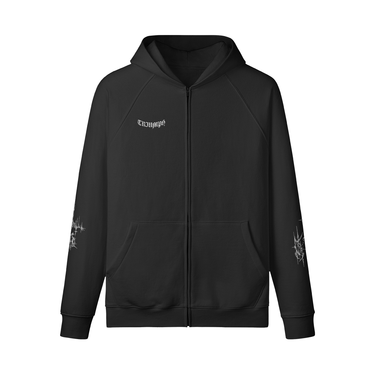 Vendetta Oversized Zip-up Hoodie