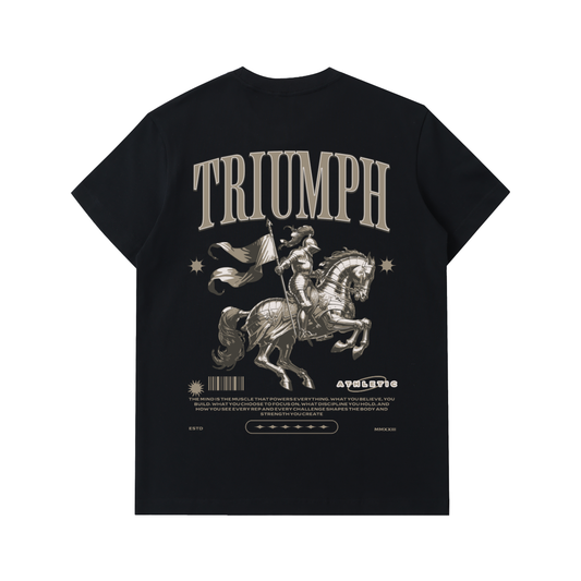 Mentality Heavyweight Tee-Brown