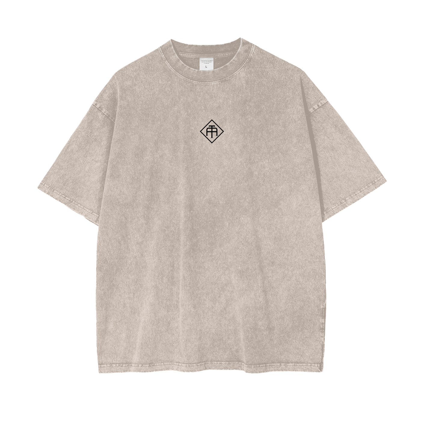 Elemental Acid Washed Oversized Tee