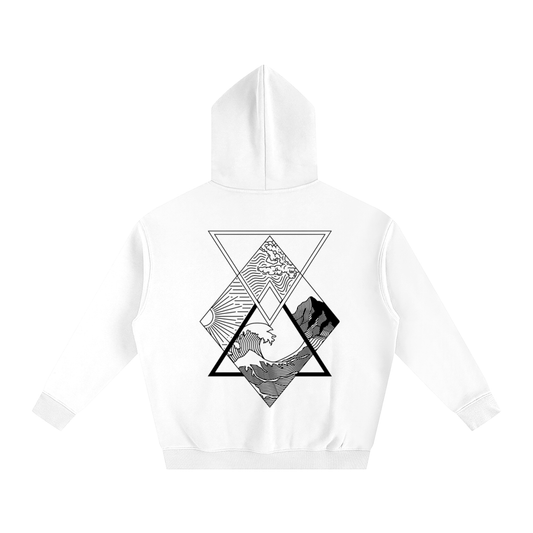 Elemental Oversized Fleece Hoodie