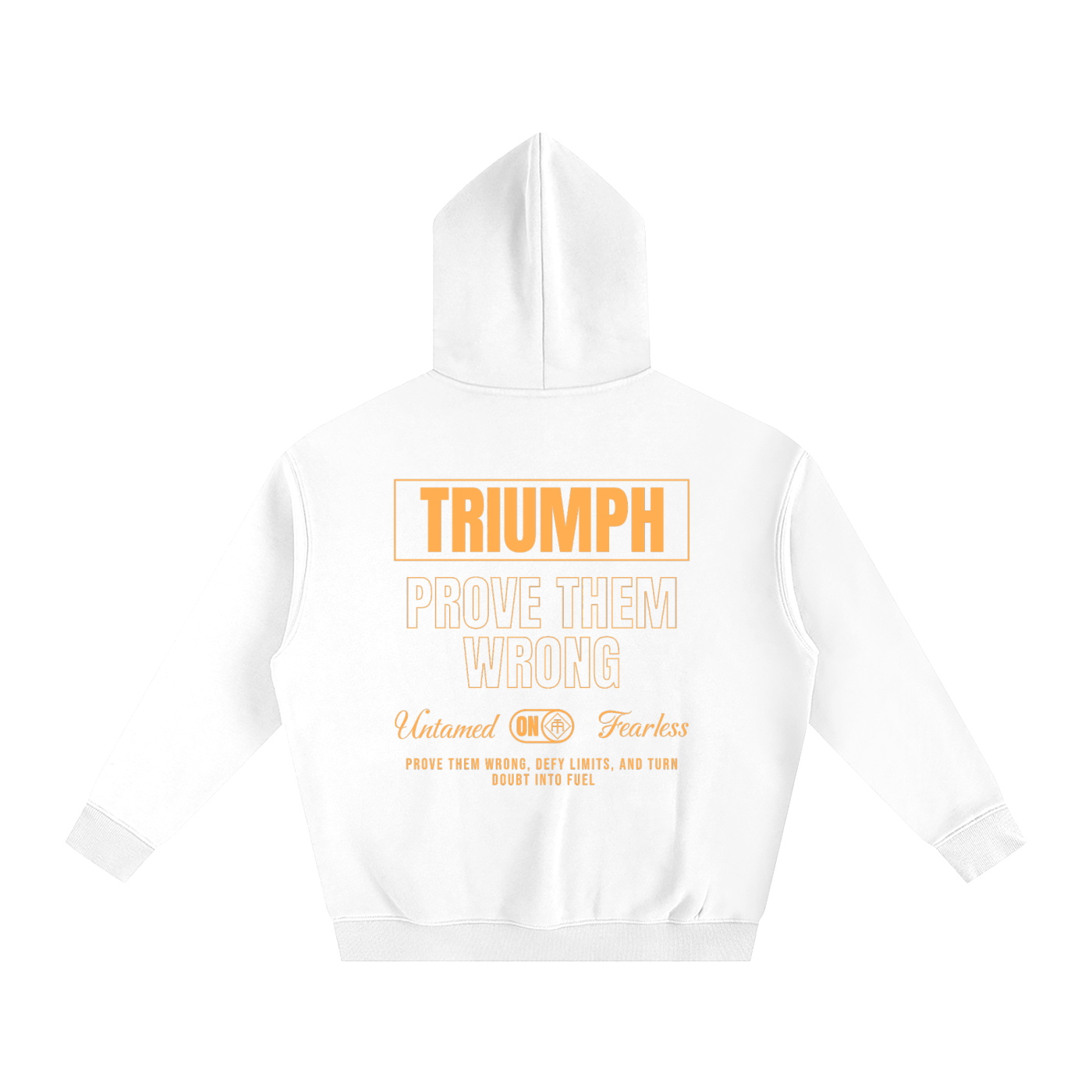 Fearless Oversized Fleece Hoodie