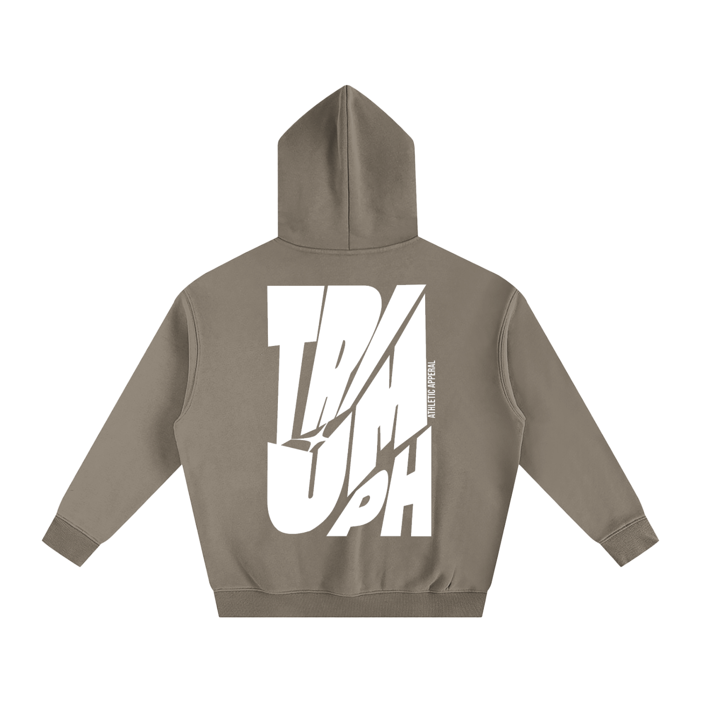 Portrait Oversized Fleece Hoodie