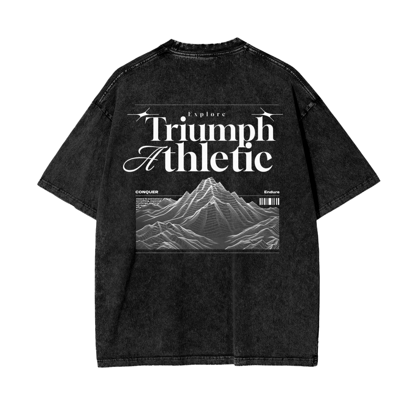 Elemental Acid Washed Oversized Tee