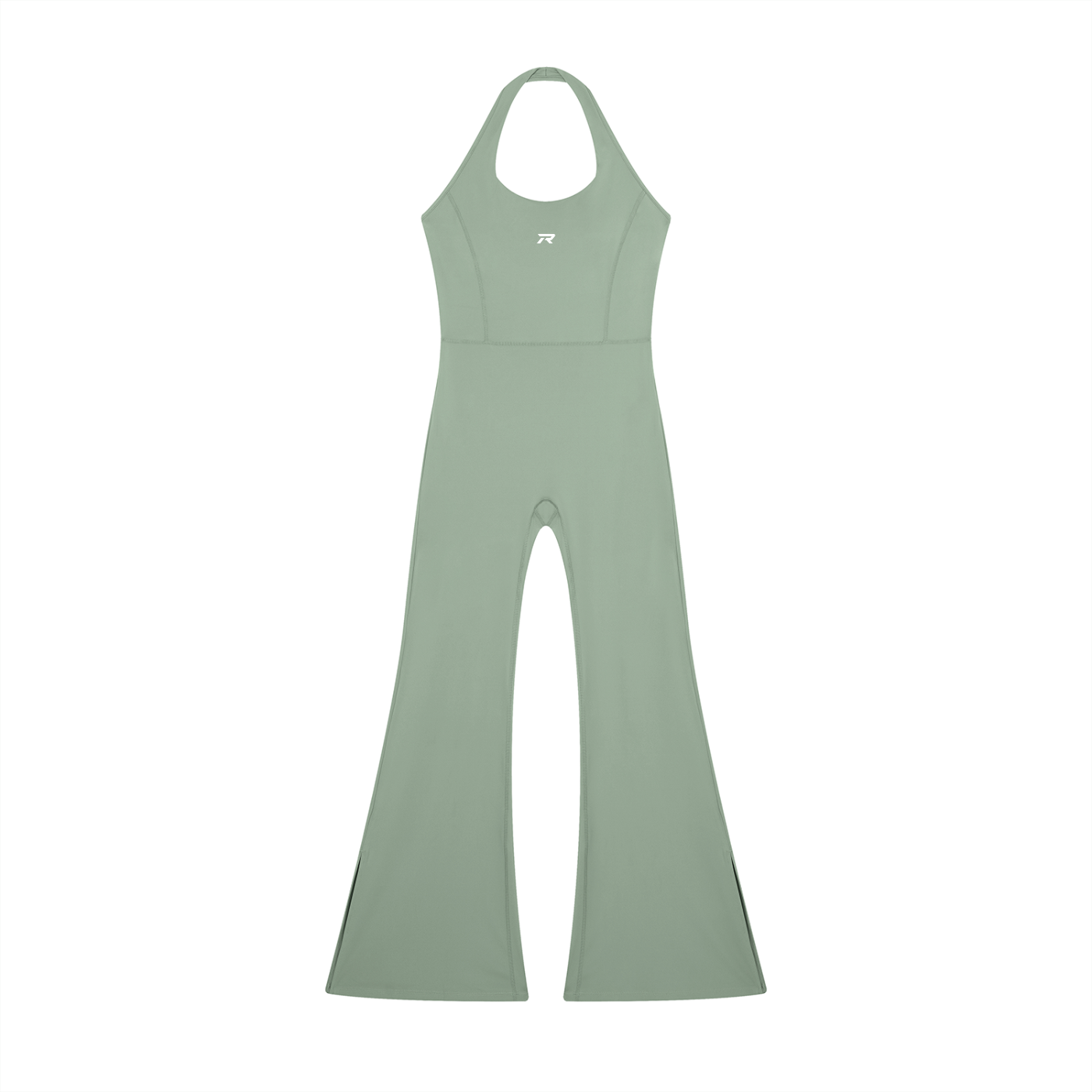 Phase Halter Flared Jumpsuit