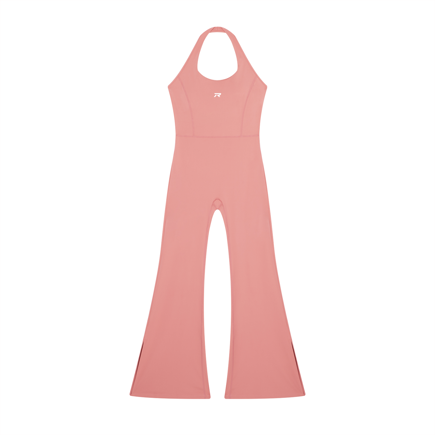 Phase Halter Flared Jumpsuit