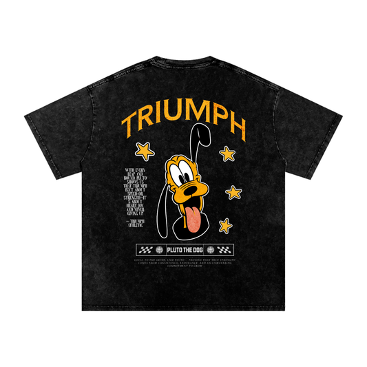 Pluto The Dog X Triumph Athletic Oversized Tee