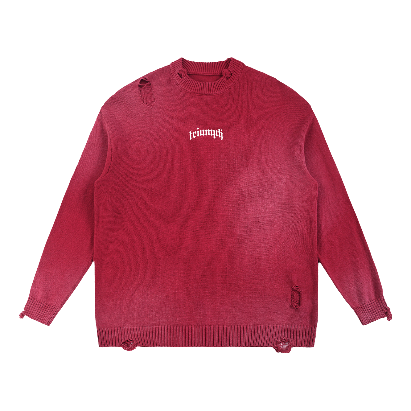 ‘Process’ Gradient Washed Sweatshirt