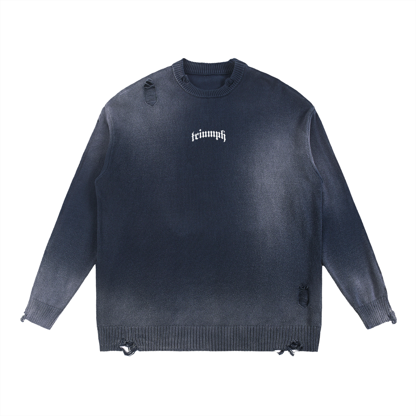 ‘Process’ Gradient Washed Sweatshirt