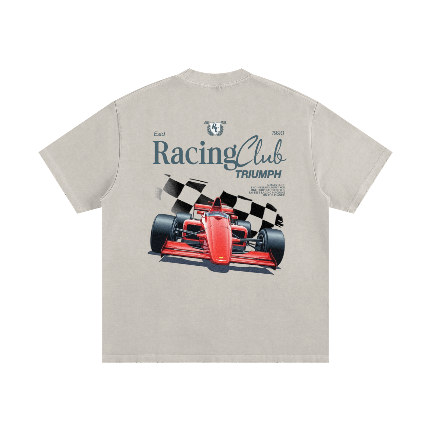 Racing Club Vintage Washed Tee