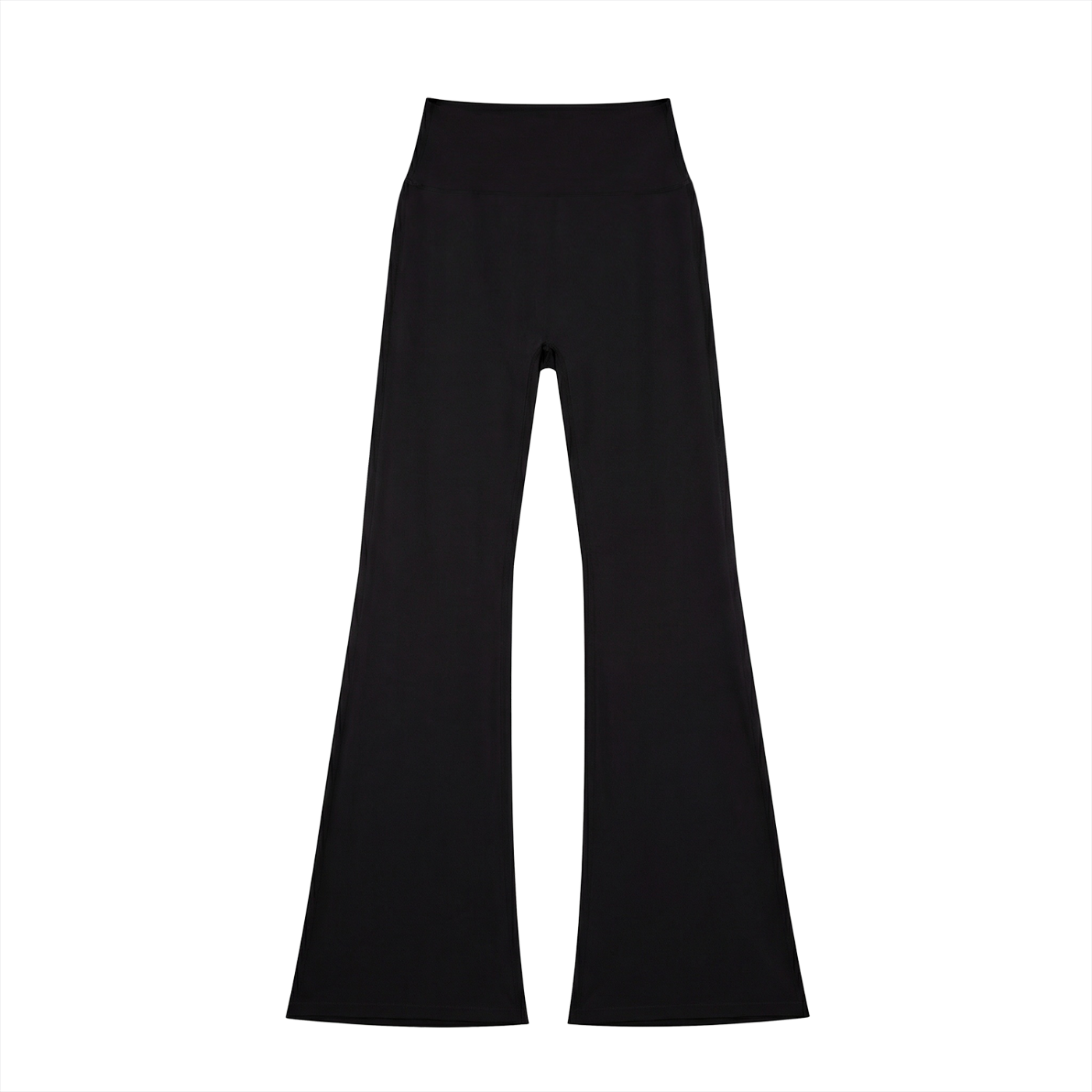 Regular High-Waisted Flared Leggings