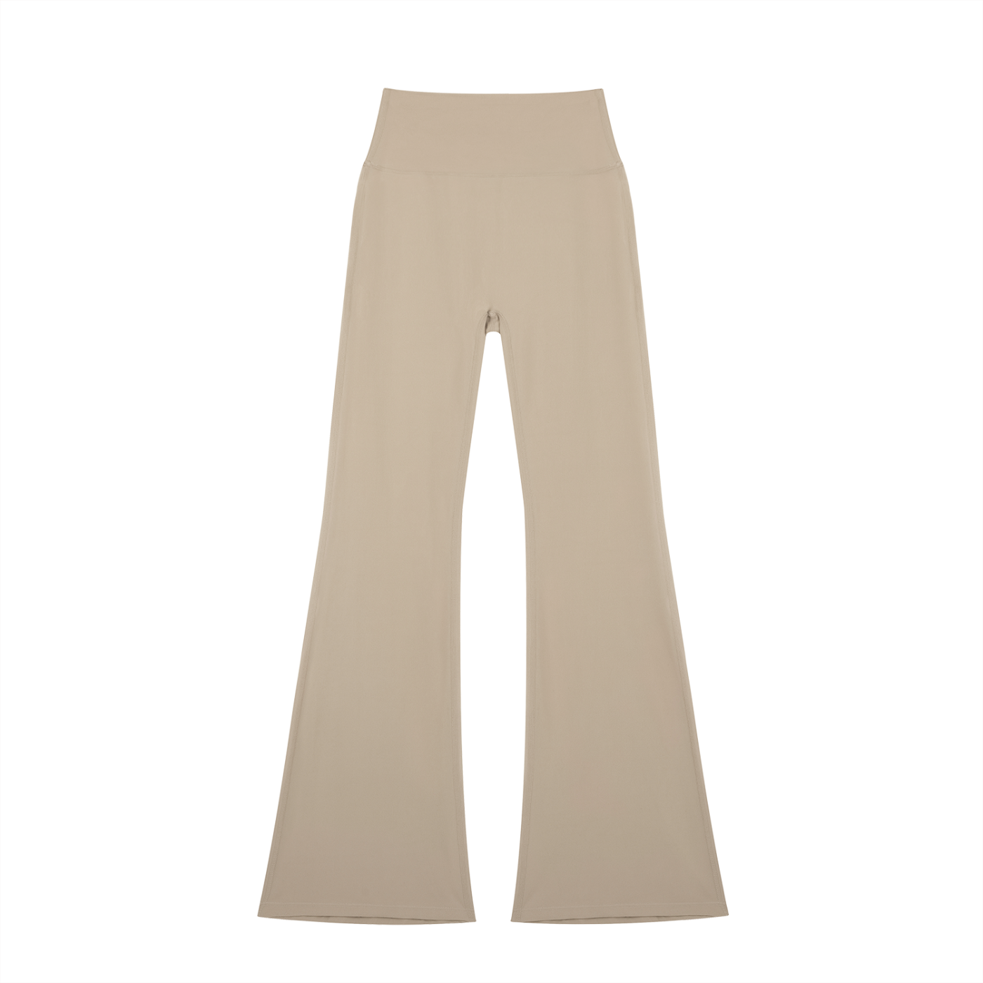Regular High-Waisted Flared Leggings