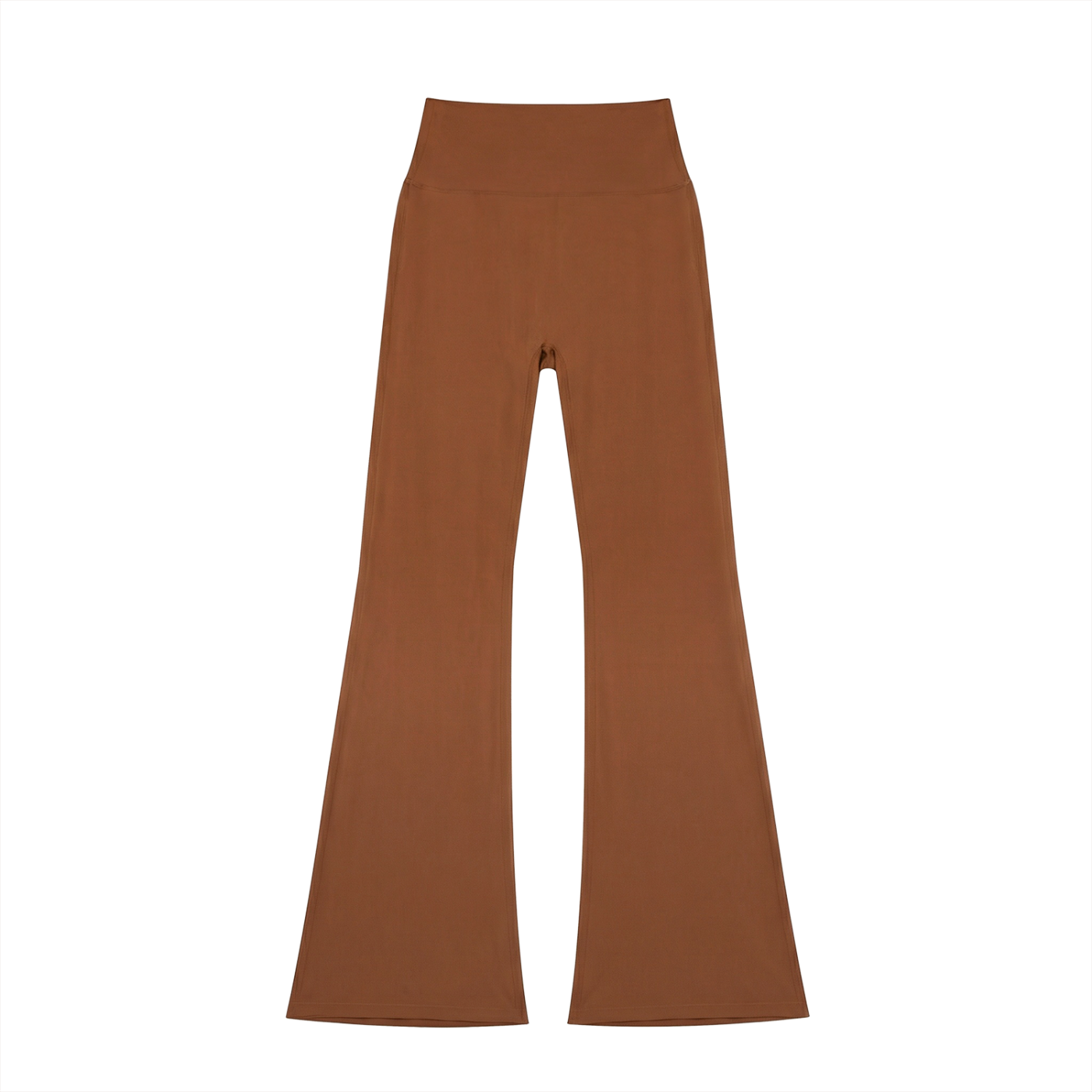 Regular High-Waisted Flared Leggings