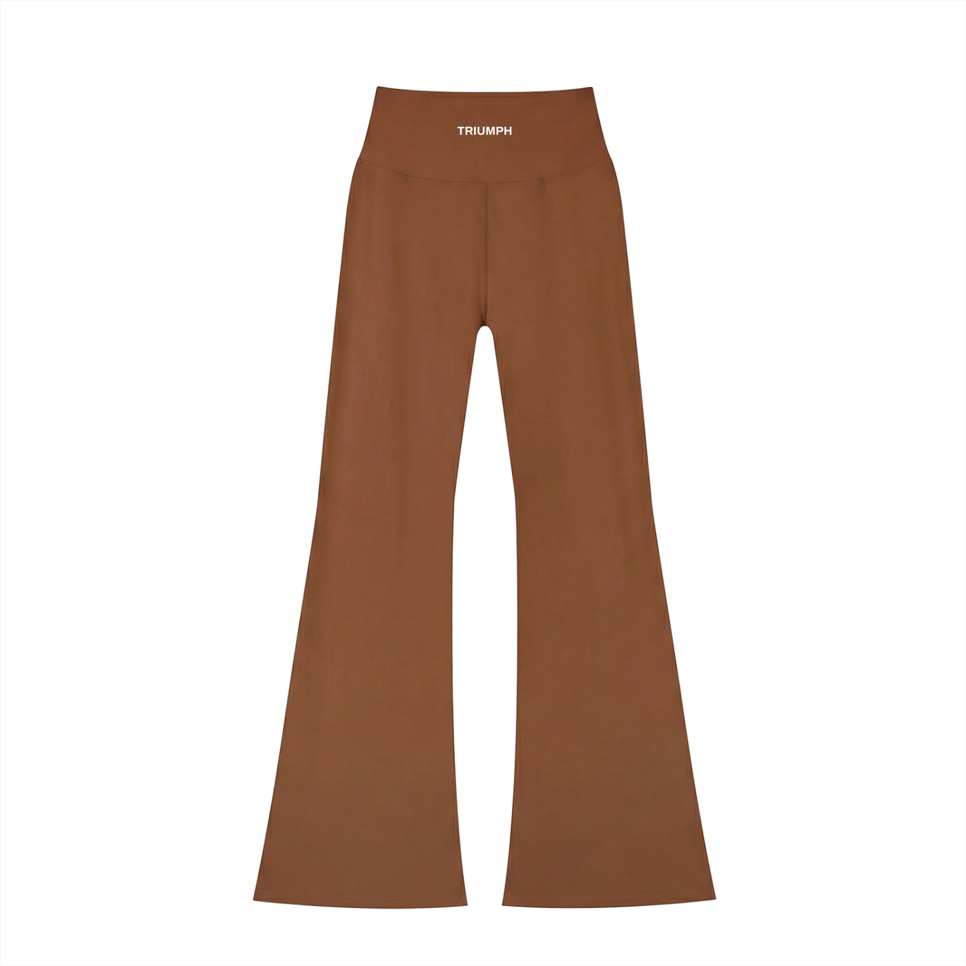 Regular High-Waisted Flared Leggings