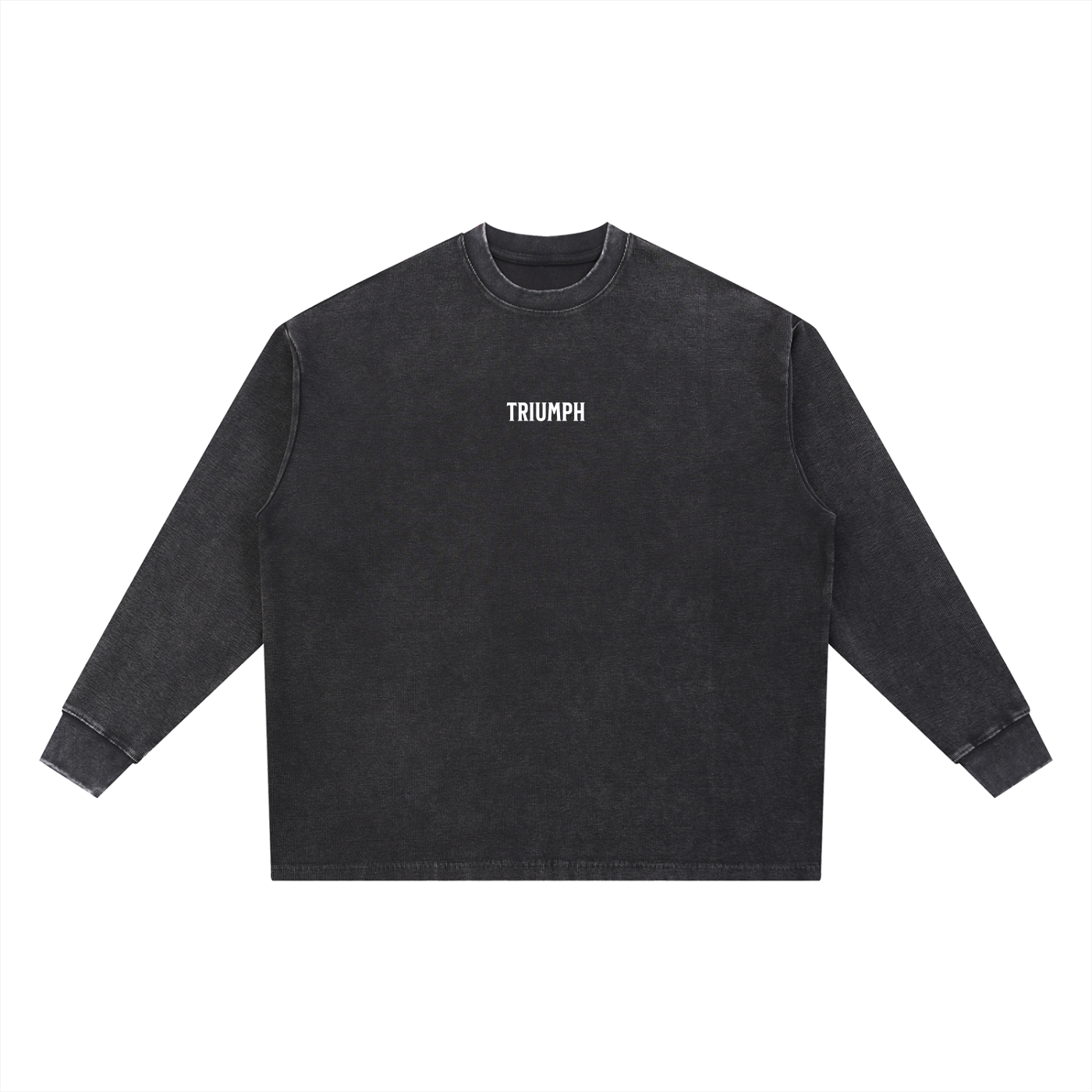 Retro Waffle Oversized Sweatshirt