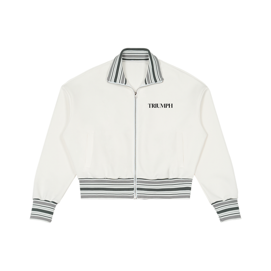 Rewind Collar Zip-Up Jacket