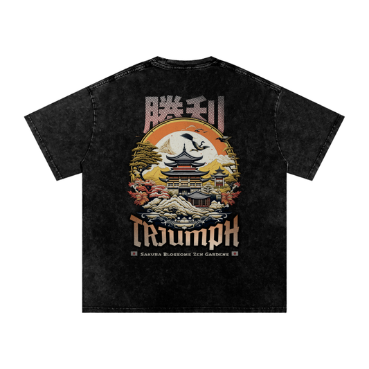 Sakura Blossoms Oversized Tee