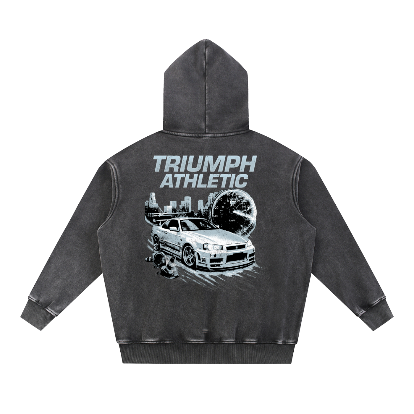 Gauge Fleece Oversized Hoodie