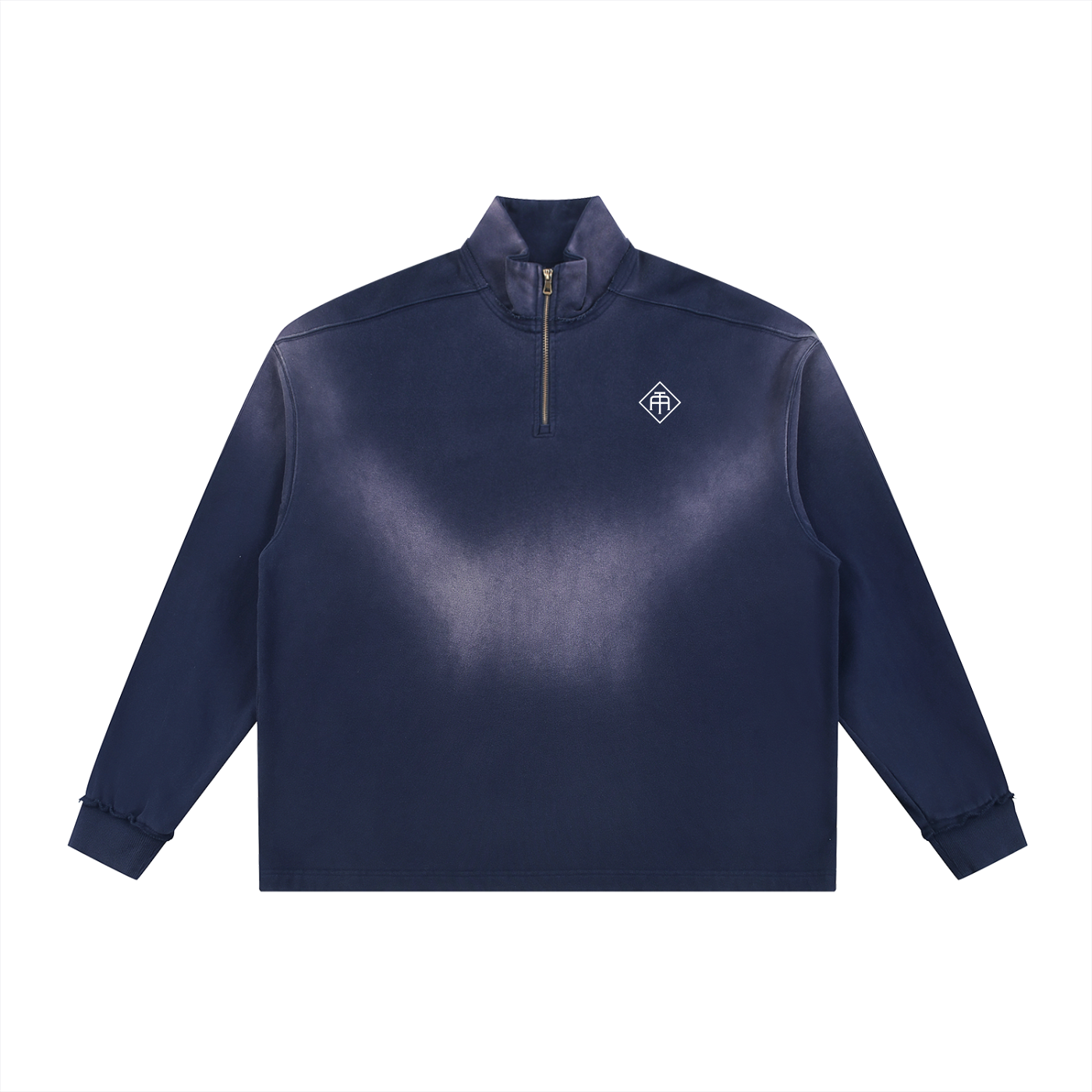 Triumph Quarter-Zip Acid Washed