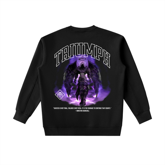 Valor Heavyweight Sweatshirt-Purple