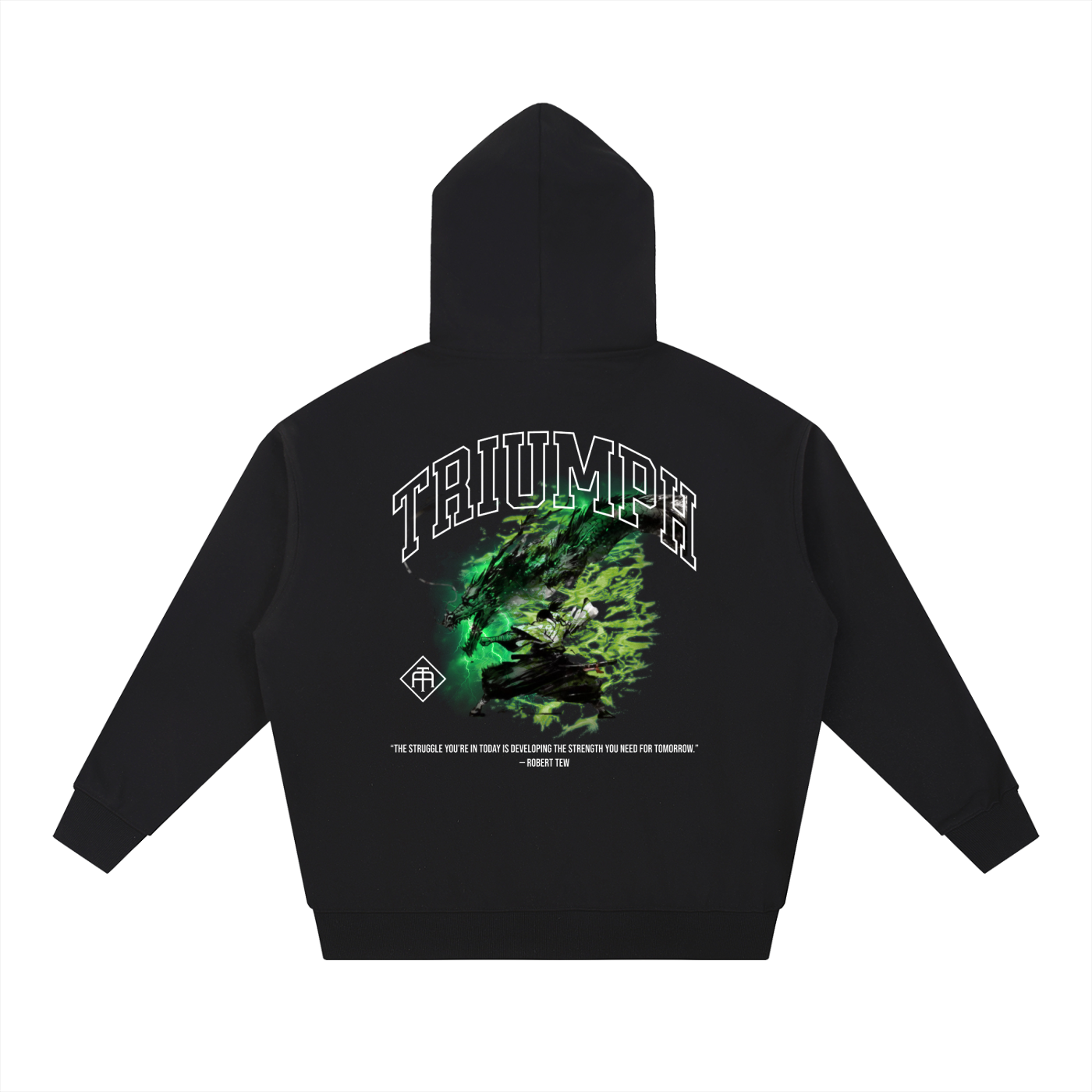 Valor Oversized Hoodie-Green