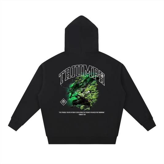 Valor Oversized Hoodie-Green