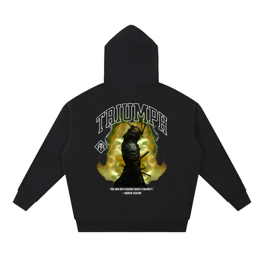 Valor Oversized Hoodie-Yellow