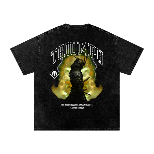 Valor Oversized Tee-Yellow