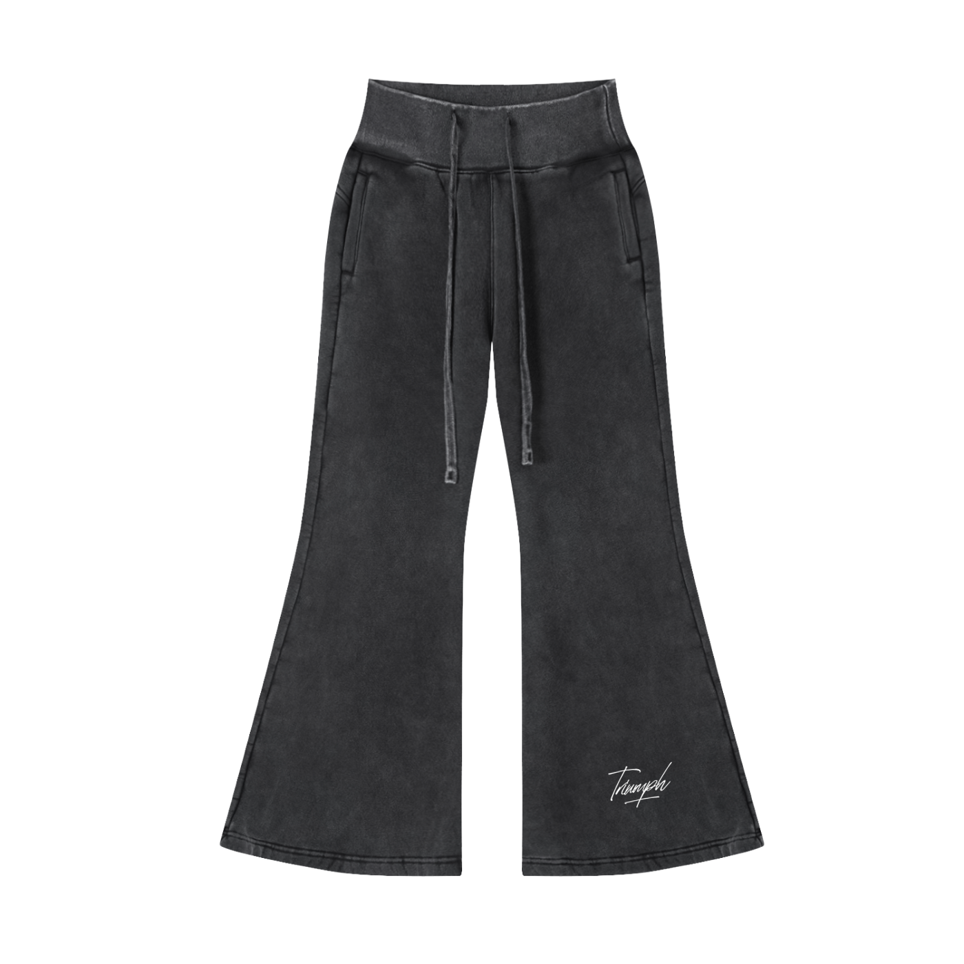 Vintage Washed Flared Pants