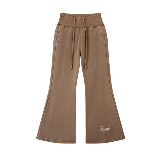 Vintage Washed Flared Pants