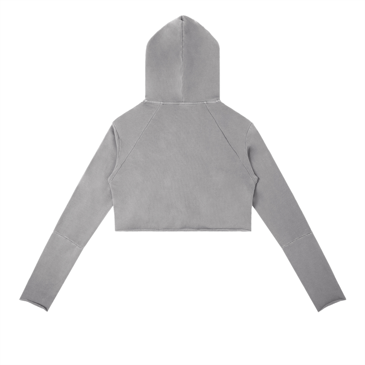 Women's Vintage Washed Cut Hoodie
