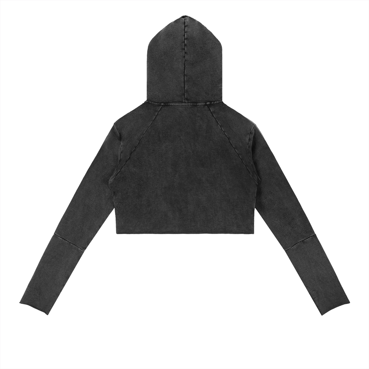 Women's Vintage Washed Cut Hoodie