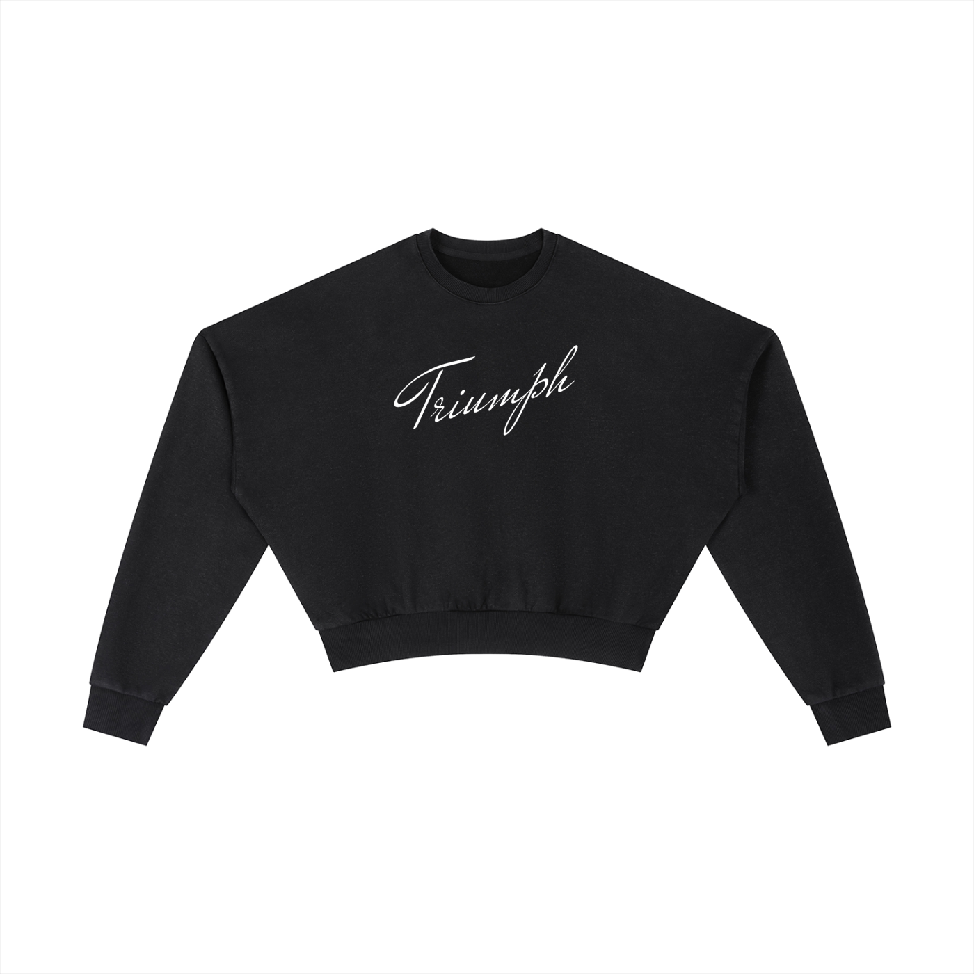 Women's Vintage Washed Cropped Sweatshirt