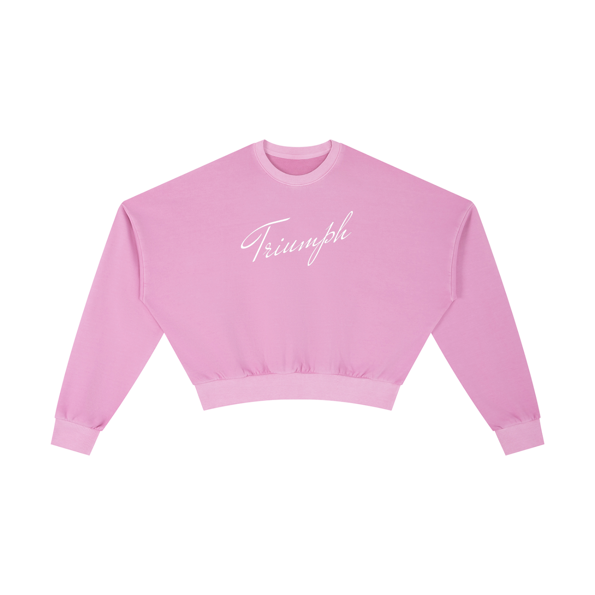 Women's Vintage Washed Cropped Sweatshirt