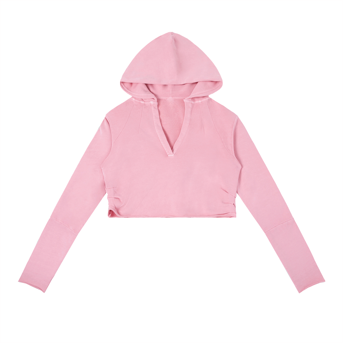 Women's Vintage Washed Cut Hoodie