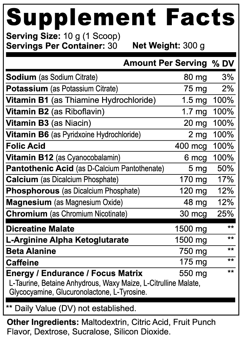 Triumph Supplements® Pre Workout